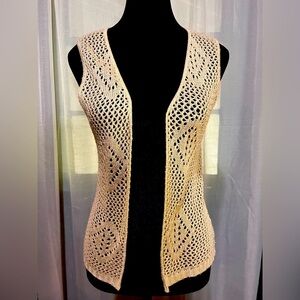 Vintage Crochet Vest
